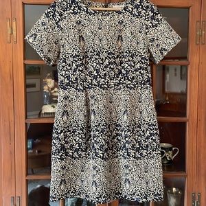 Elegant brocade dress. H & M. Size 12